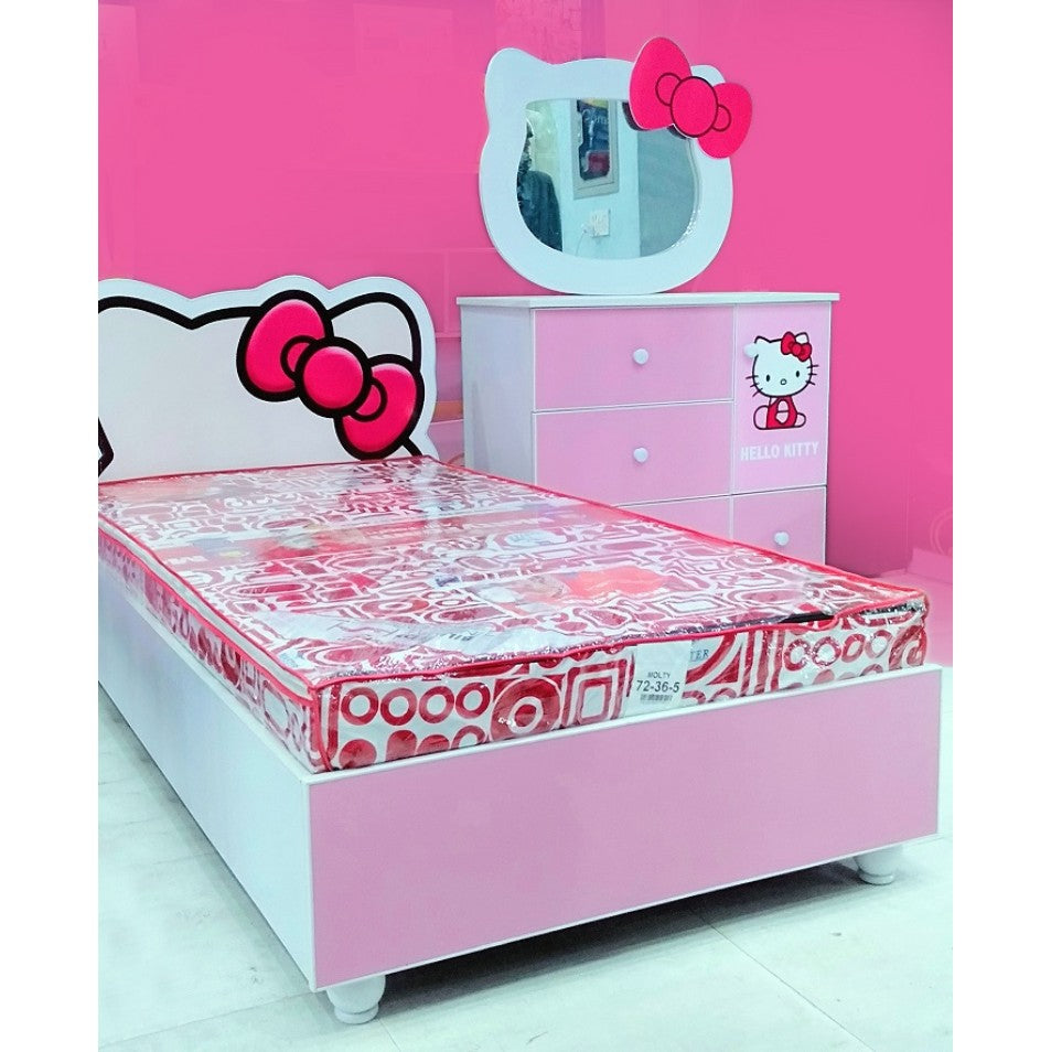 Single Bed – Hello Kitty Setup