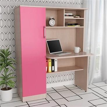 Study Table – Pink Cabinet
