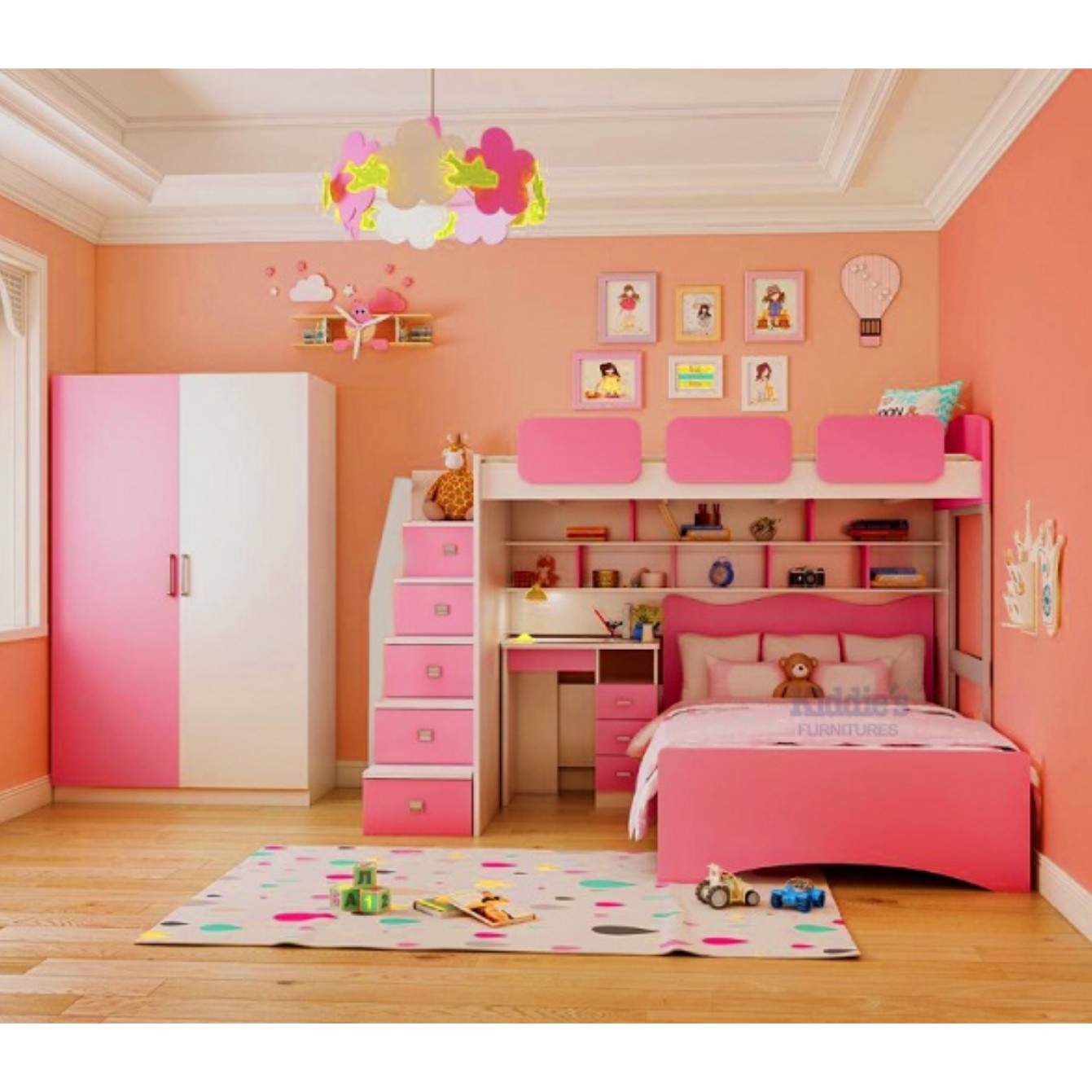 Bunk Bed – P&W Complete Set