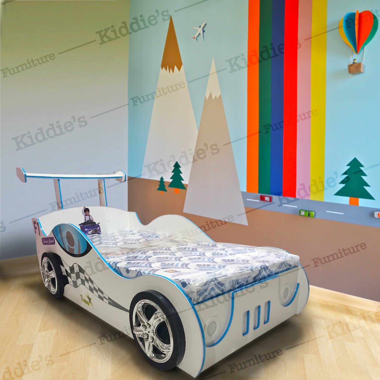 Car Bed – Turbo White