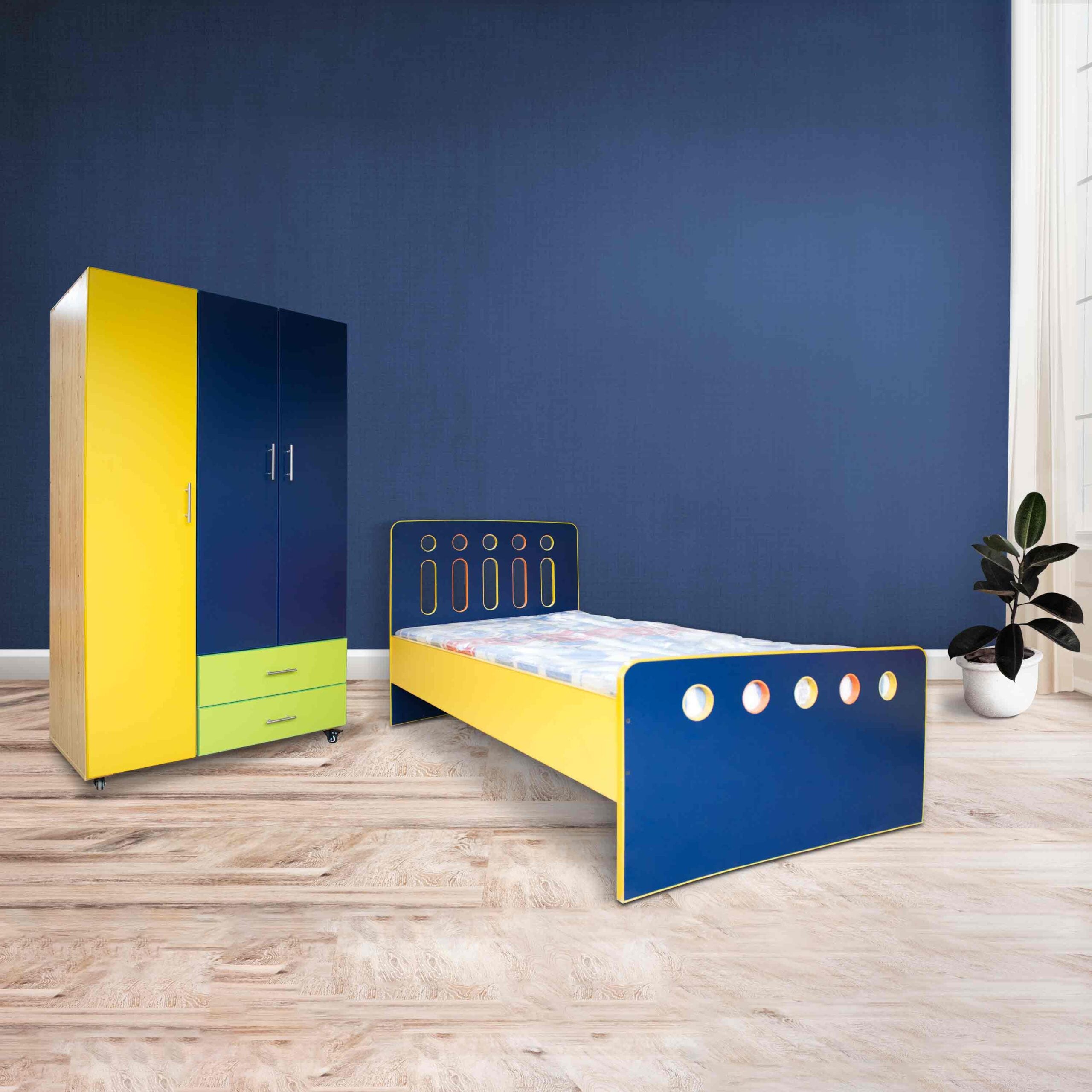 Single Bed – Utility Set