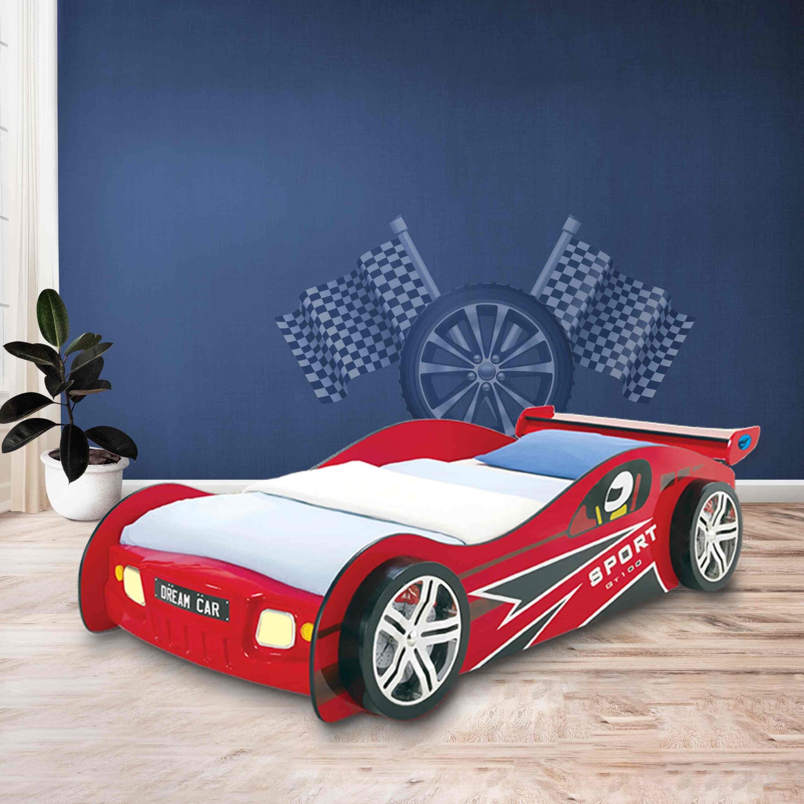 Car Bed – Red Sports