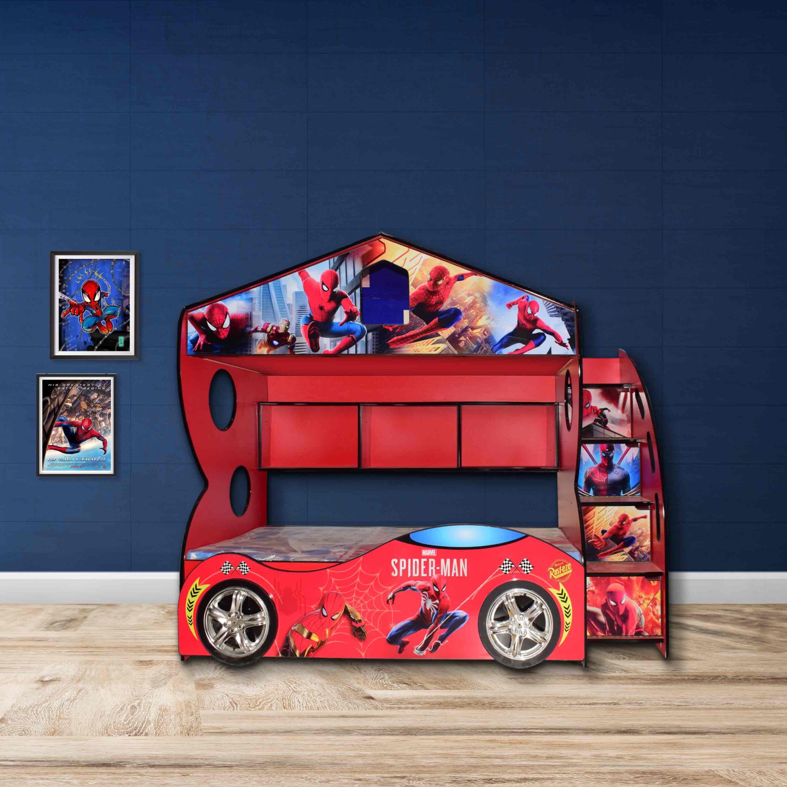 Bunk Bed – Lower Car Spider Man
